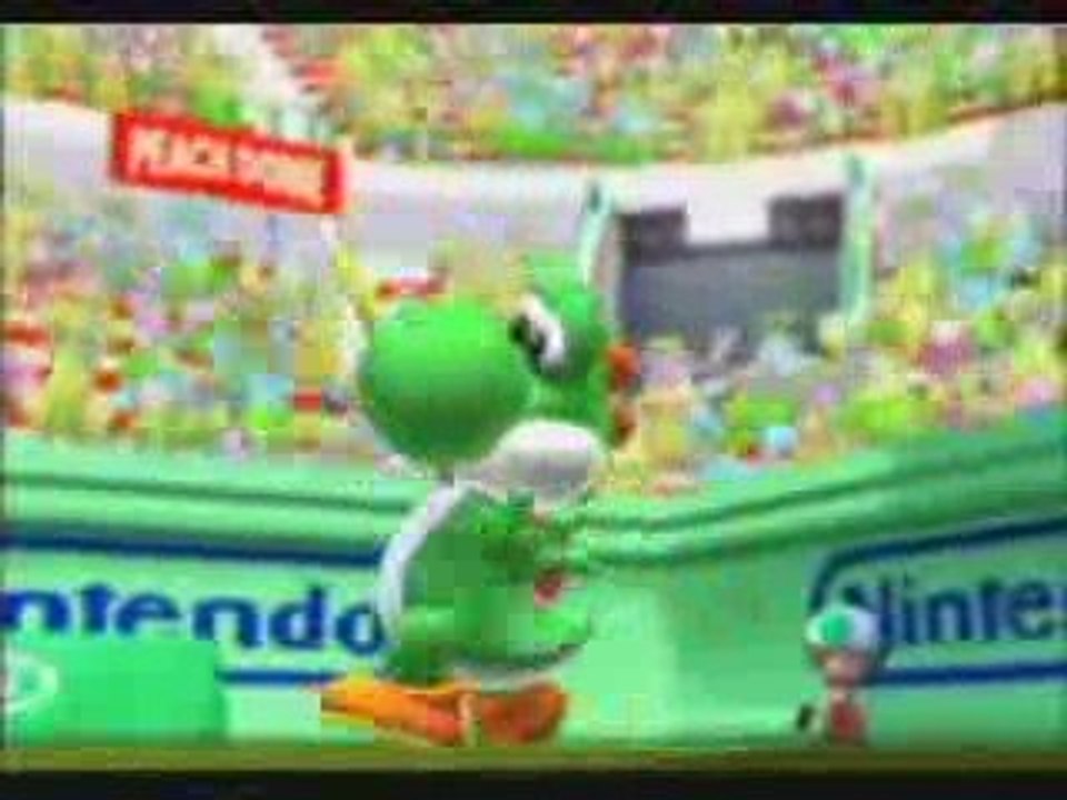 Mario Power Tennis Opening