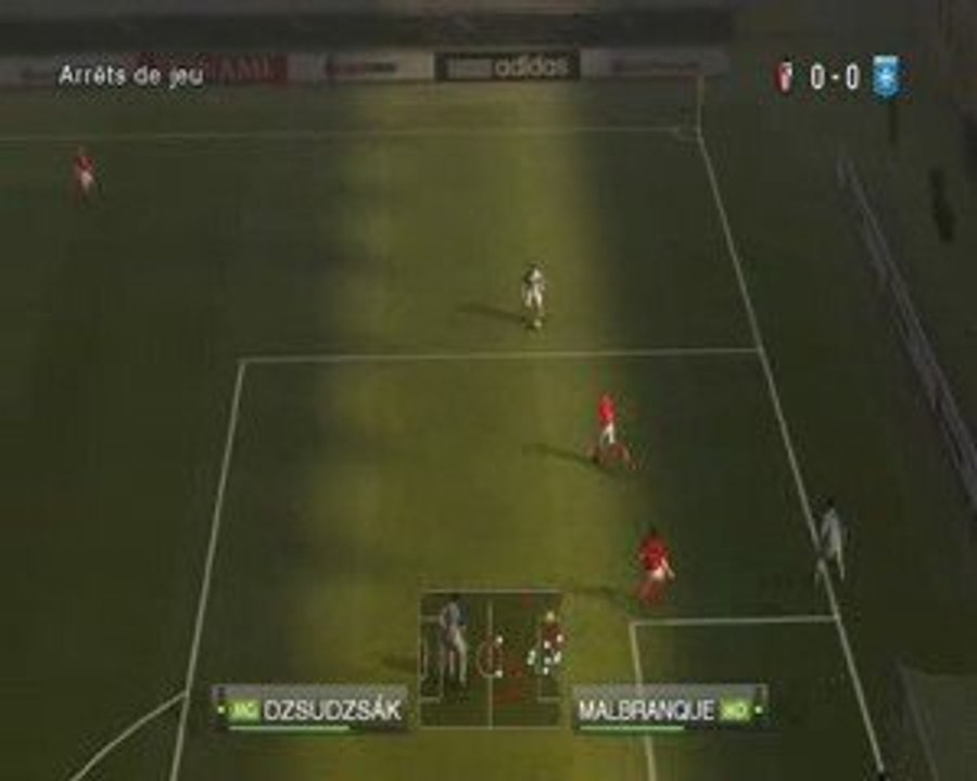 Standard de Liège - AJ Auxerre 0-0 Championnat PES09