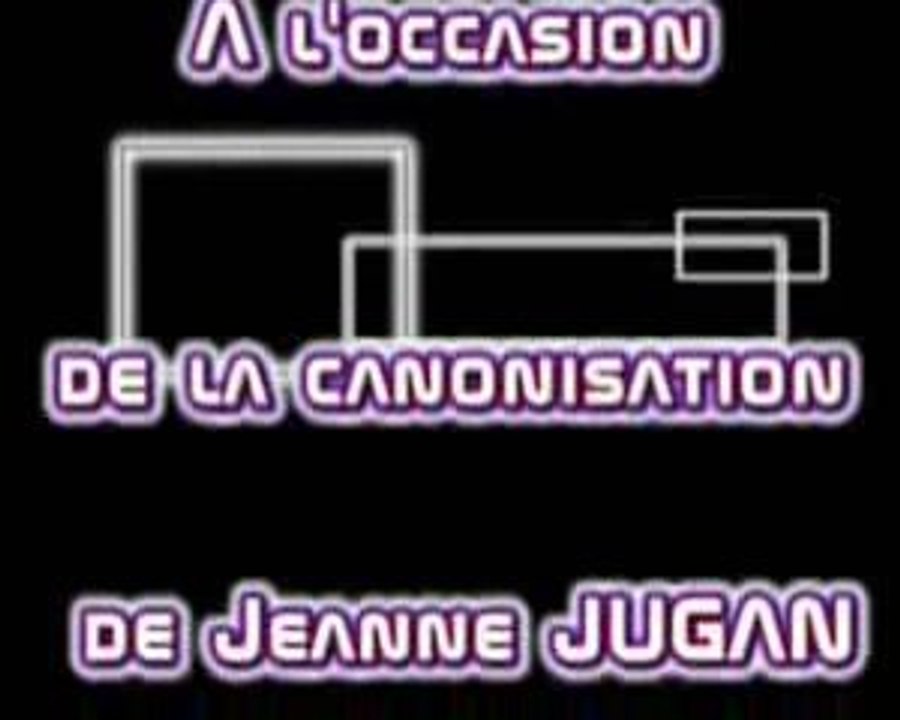 La canonisation de Jeanne Jugan le 11 octobre 2...