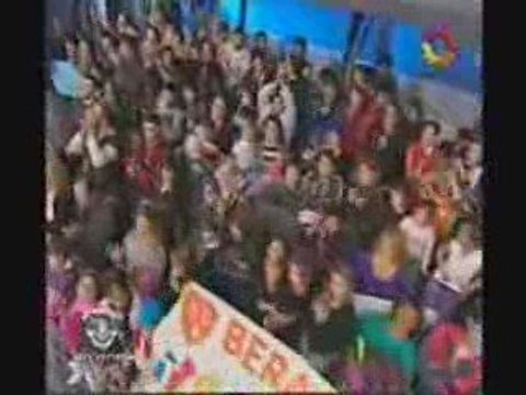 Martín Bossi imitando a Cristina