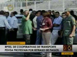 Protesta de Choferes de PDVSA