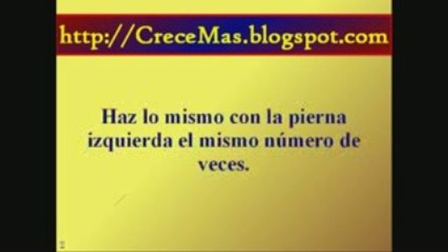 Aumentar Estatura: Semana1_4b. Crecer Estatura.