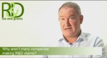 Why aren't many companies making R&D claims