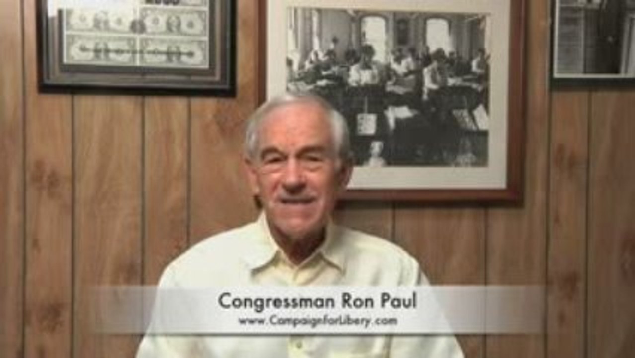 Ron Paul - Noble Peace Prize Reaction