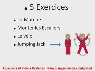 Exercices: Comment Perdre du Poids Rapidement, Facilement