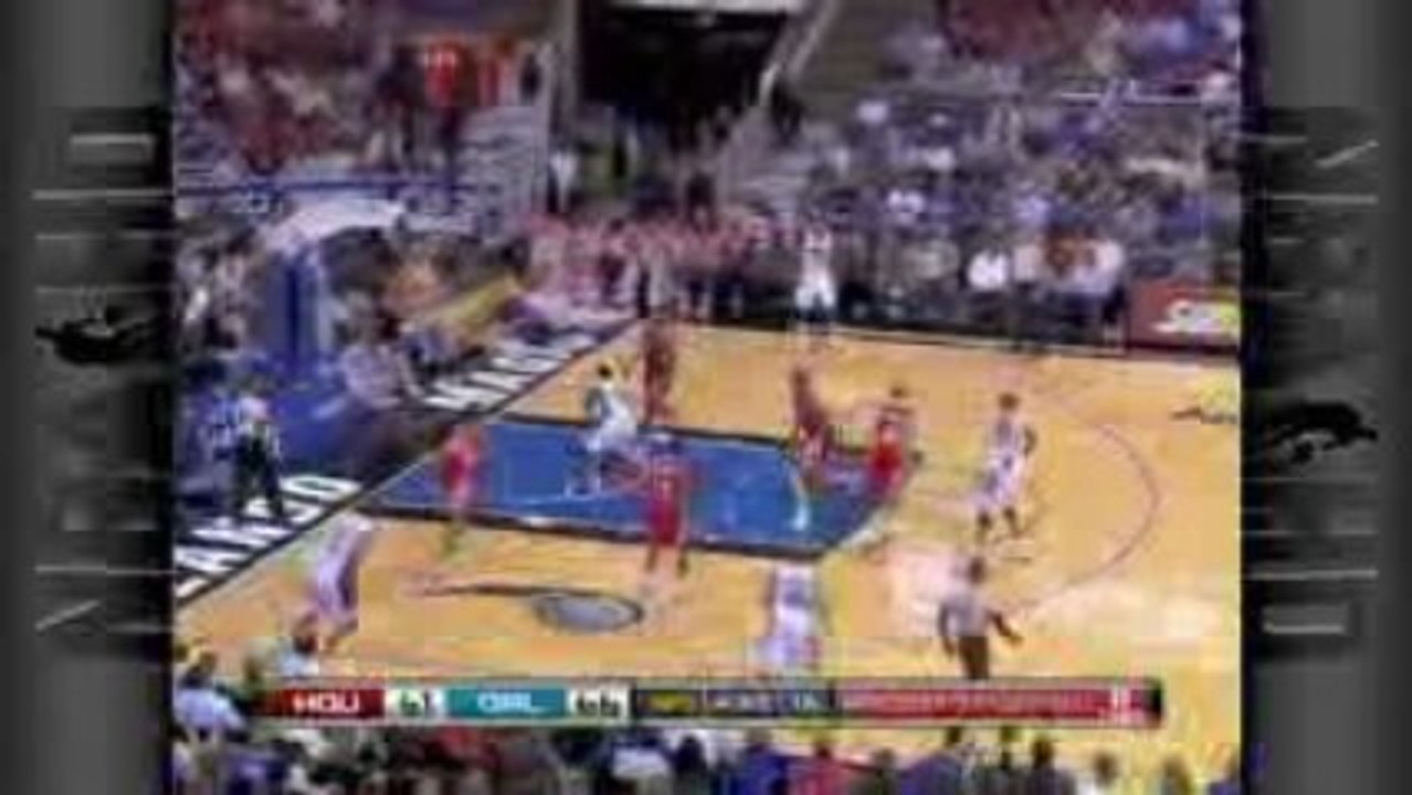 Vince  finds Brandon Bass for the strong two-handed flush