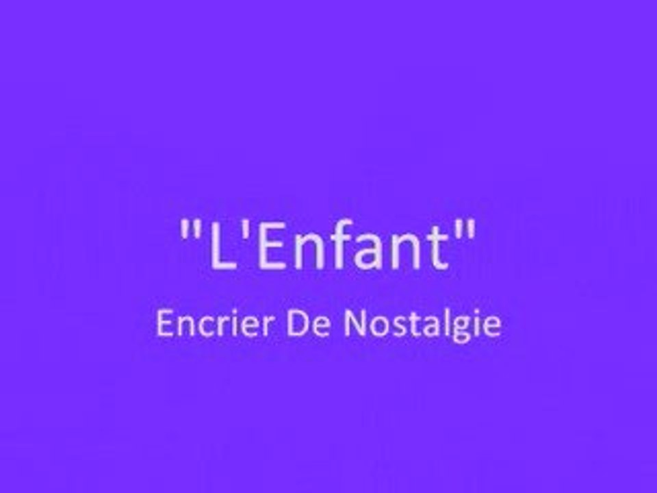 L'Enfant - EdN