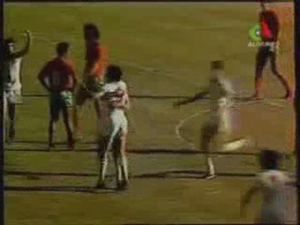 Mahiouz et Belloumi 5-1 contre le MAROC en 1979