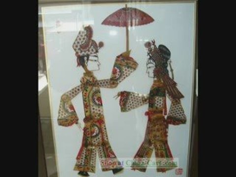 Chinese Shadow Puppets Play PiYingXi Tools Equipments