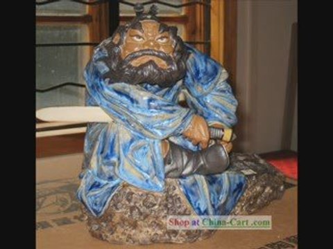 Shi Wan Statues Clay Figurines Zhang Ceramics Porcelain
