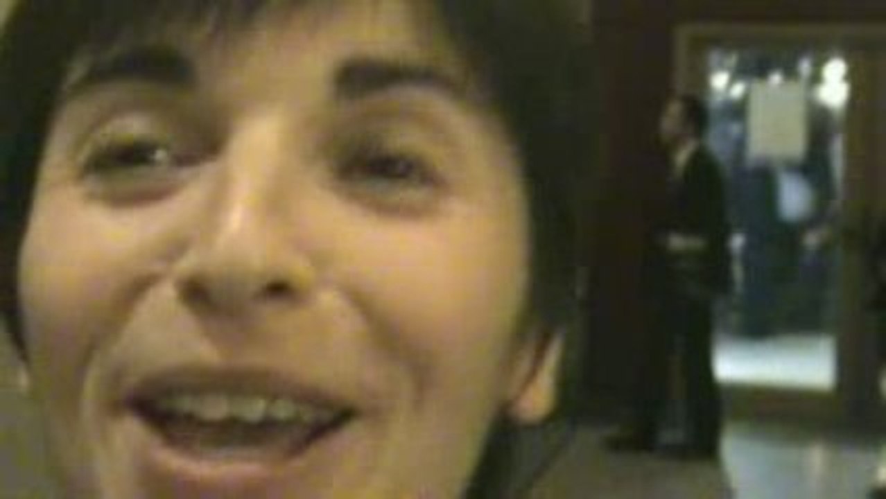 LES REACTIONS ENJOUEES APRES LA SOIREE