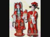 Traditional Handmade Beijing Silk Figurines Dolls