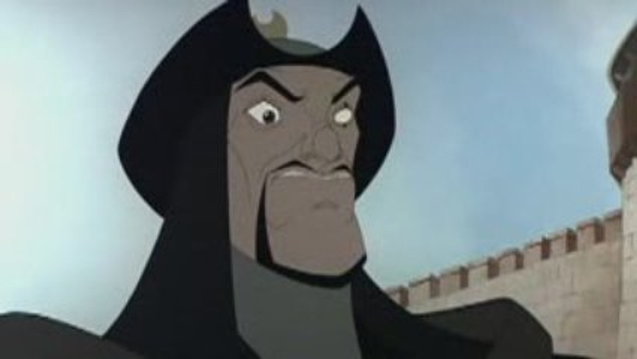 Le Roi berbère( Almoravide) Ben Youssouf et sa caricature