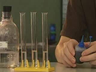 Действие кислот на индикаторы