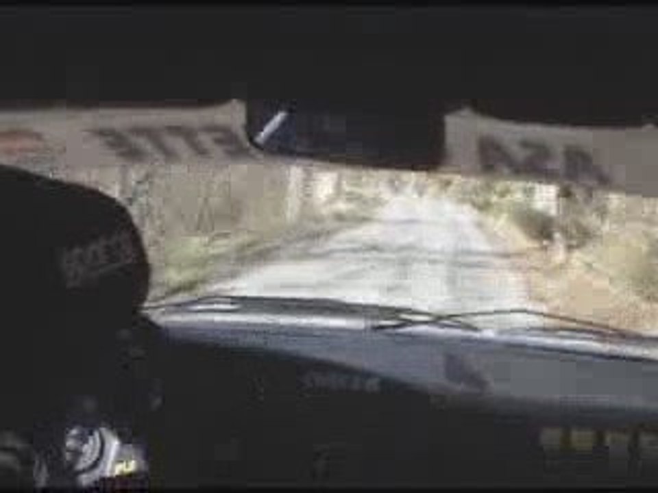 Cam embarquee Grasse 2009 ES4 - PassionRallye06 -
