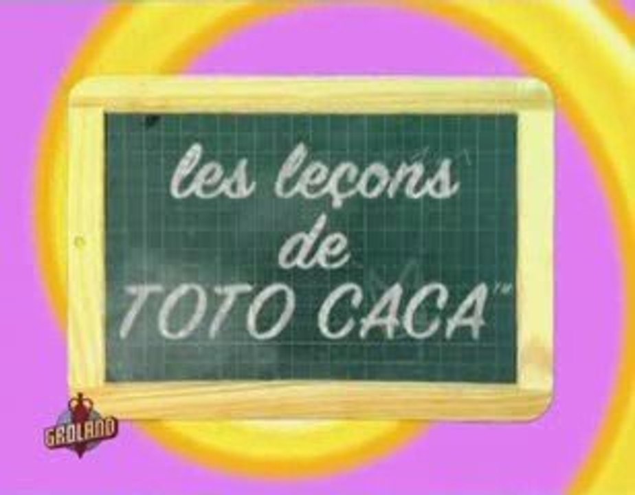 Les Leçons De Toto Caca - L'Ecole