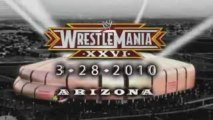 Wrestlemania 26 Promo Officiel - 2010