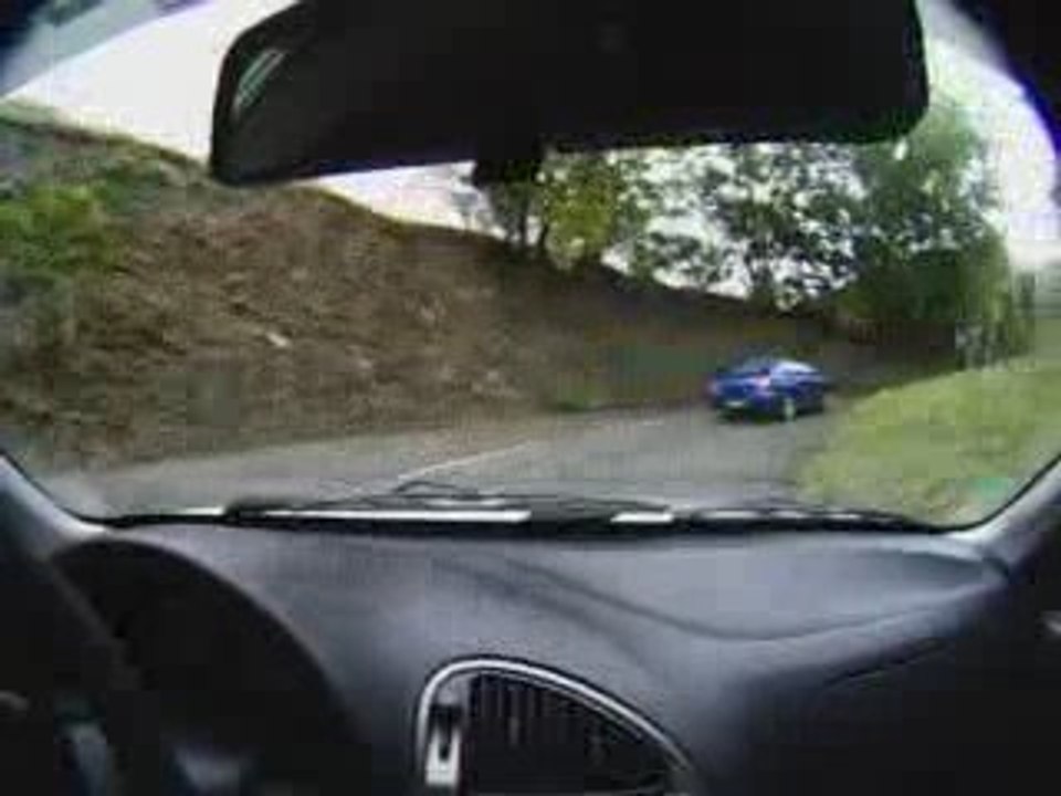 saxo vts 100 ch montée du col du frene rally 2009