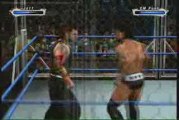 Jeff Hardy vs CM Punk Steel Cage Match Smackdown Vs Raw 2009