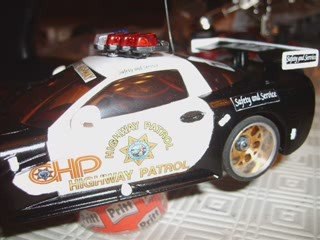 Mini-z Corvette C5R CALIFORNIA HIGHWAY PALTROL