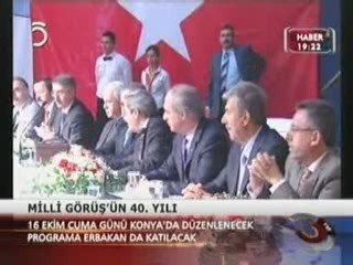 milli görüş 40. yıl kutlamaları