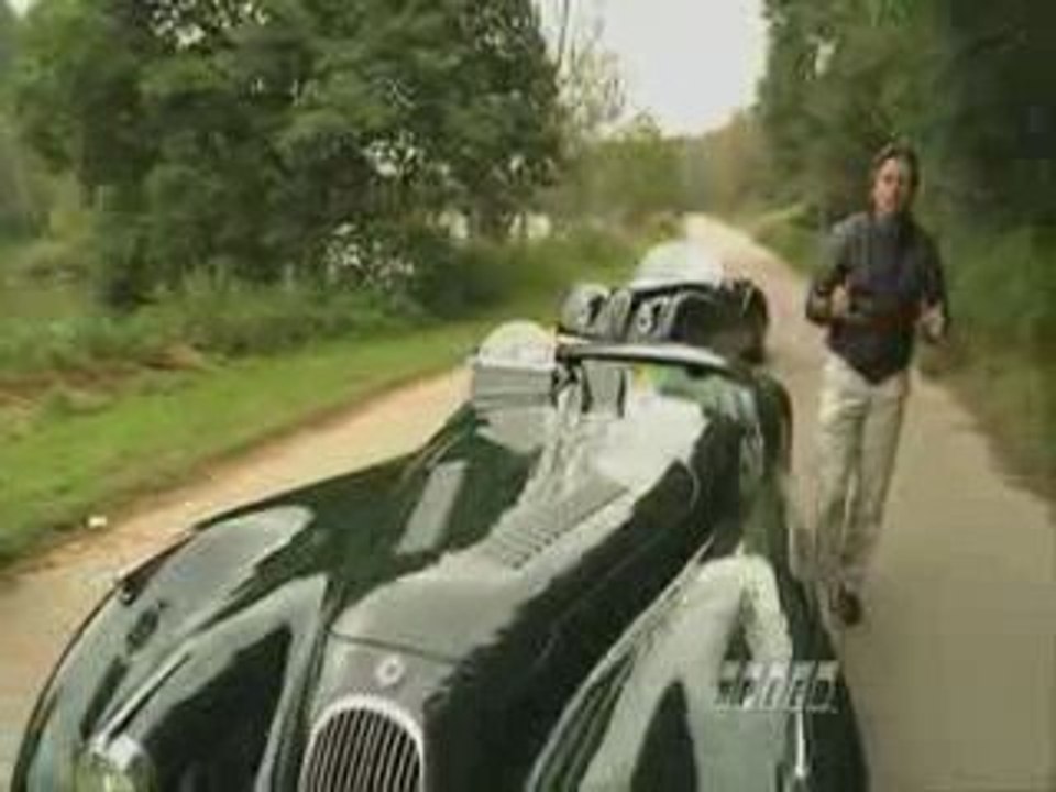 Curves of a classic Jaguar