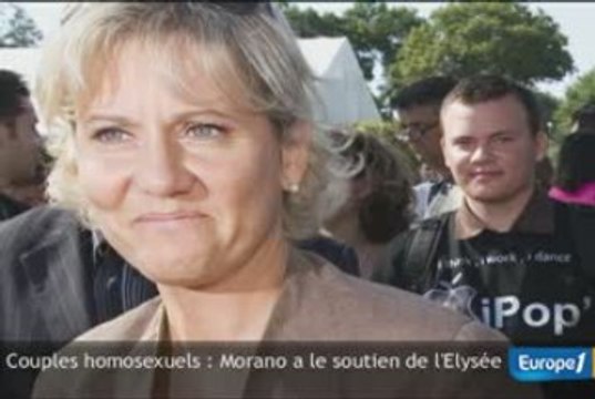 Couples homosexuels : Morano persiste