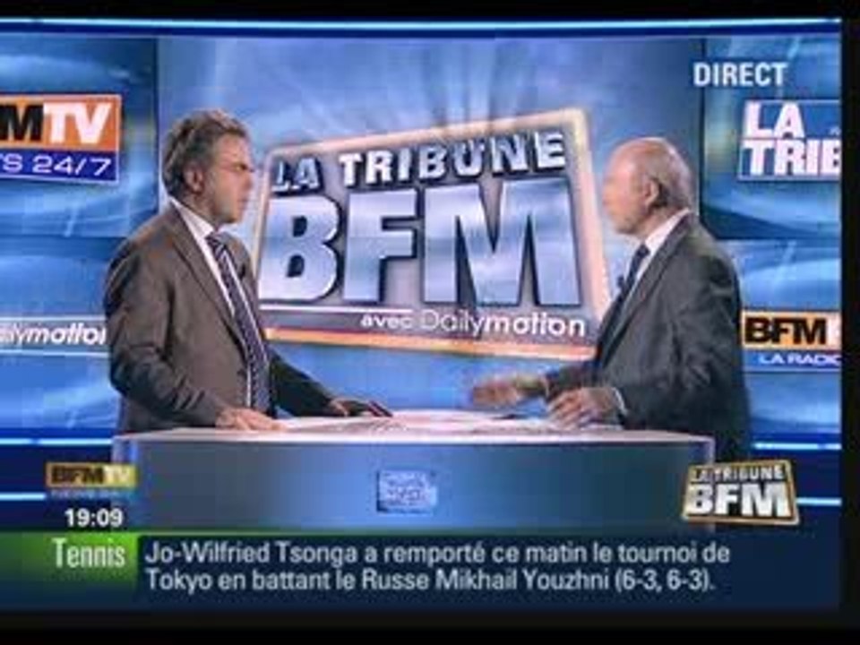 Luc Chatel sur BFM TV La Tribune - 11.10.2009