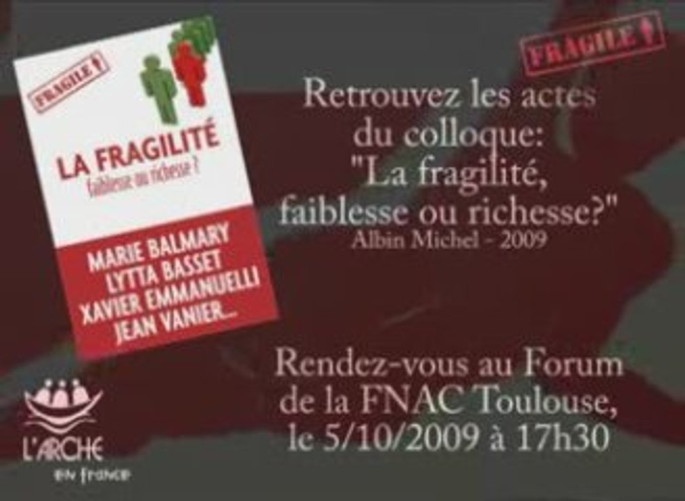 Arche Toulouse Colloque Fragilités Interdites