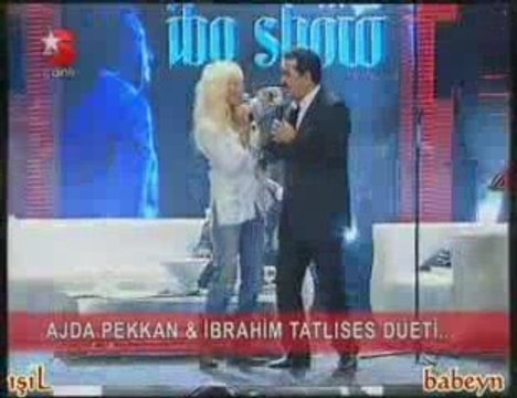 Ajda Pekkan İbrahim Tatlıses Ağrı Dağın Eteğinde