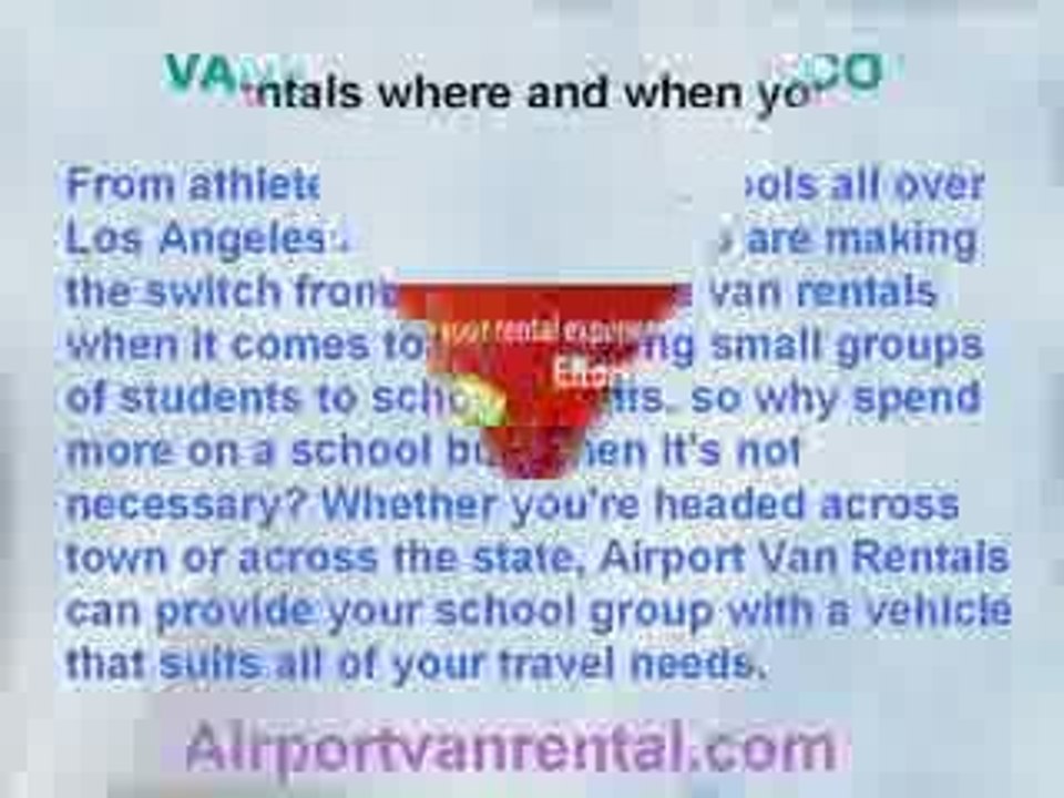 Best Vacation Trip of San Francisco Van Rentals