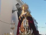 Rosario de la Aurora con la Virgen de la Soledad. Sanlúcar