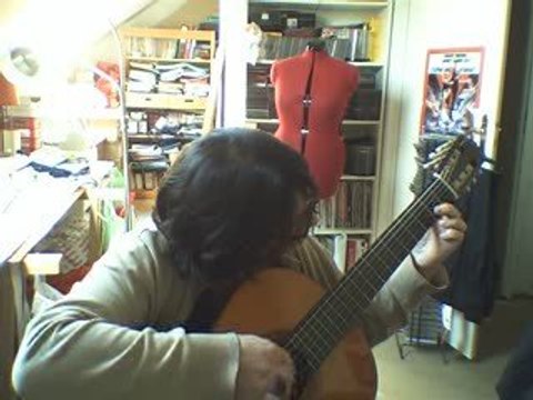 Mes débuts à la guitare