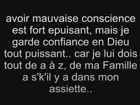 J'avance avec mes armes..