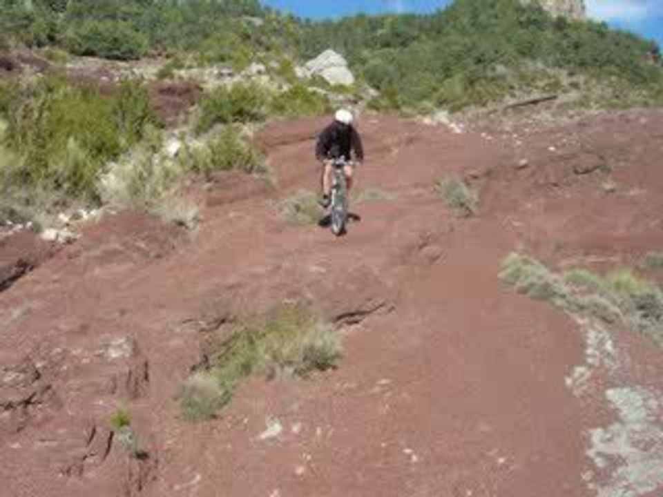 Descente terres rouges
