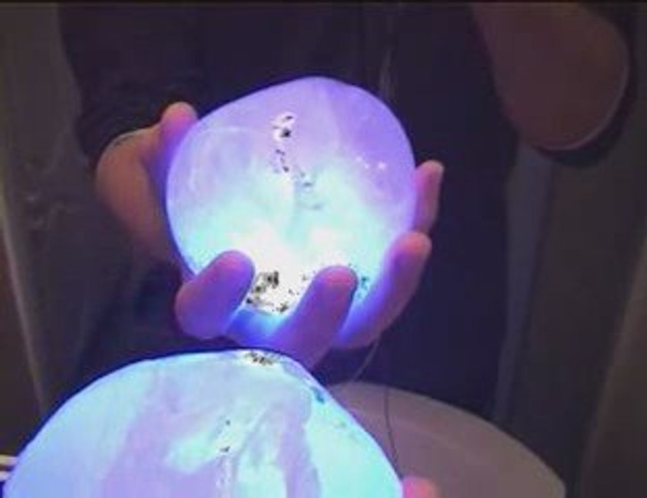 fabriquer une ampoule en glace