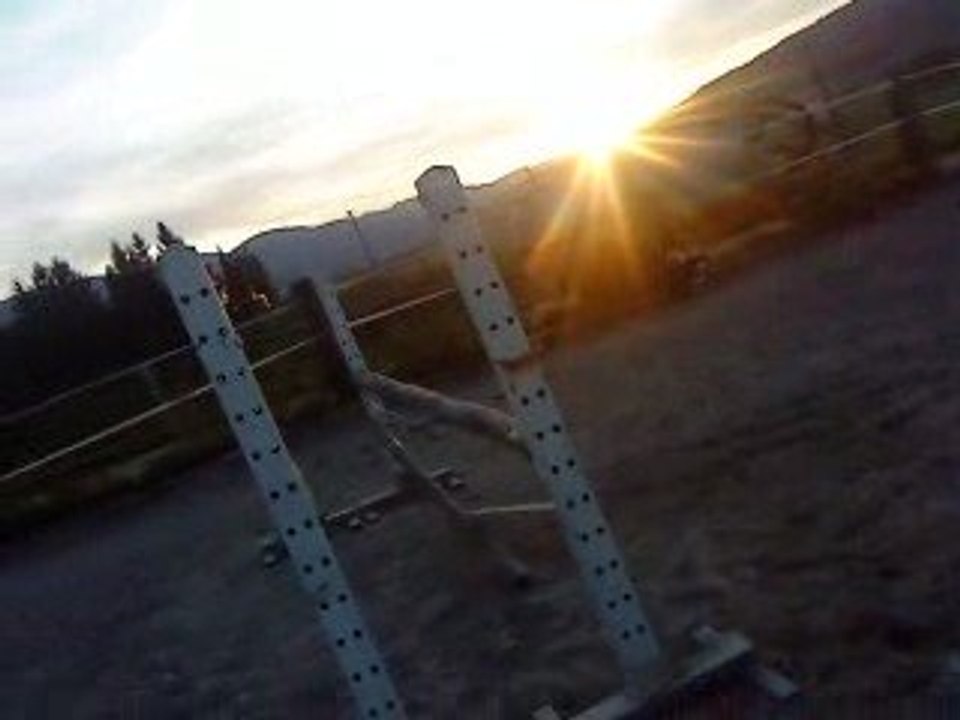 Chute sur un obstacle