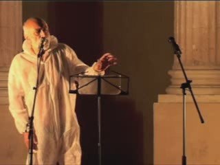 Performance Giovanni Fontana Poésie Marseille 2008