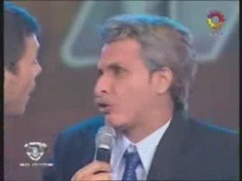 Martín Bossi como Mauricio Macri en Gran Cuñado