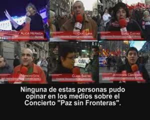 El concierto que dio voz de nuevo a la dictadura (mediática)