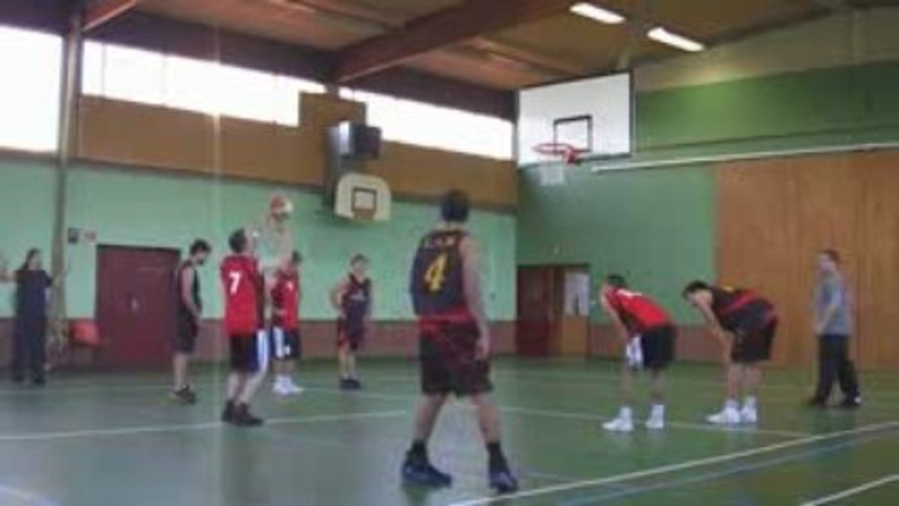 Match contre La Souterraine 2ème quart temps