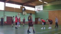 Match contre La Souterraine 2ème quart temps