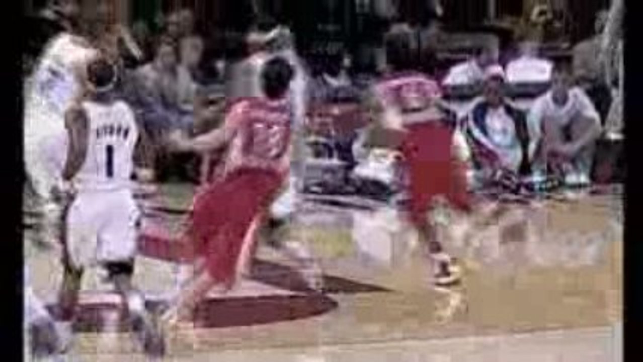 NBA Josh Childress getting blocks By LeBron James