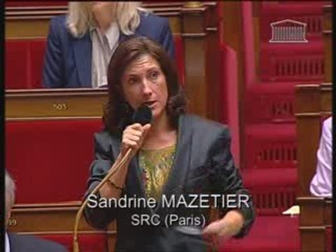 Intervention de Sandrine Mazetier du 21 septembre 2009