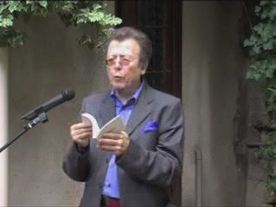 Lecture Jean-Francois Bory Poésie Marseille 2008