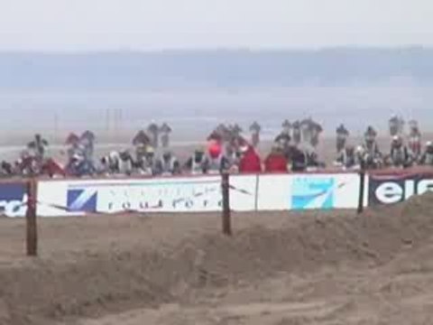enduro du touquet 2003 Depart moto/+1000 pilotes