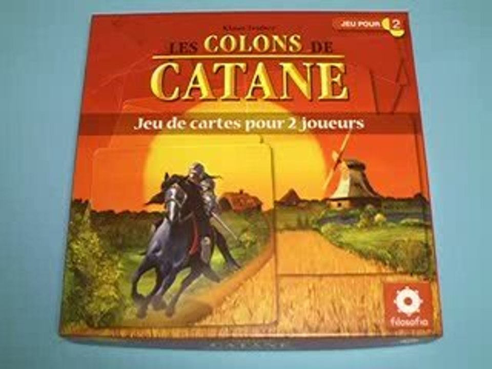 Videoregle #51: Les Colons de Catane "Jeu de Cartes 2 joueurs" (Les Princes de Catane)