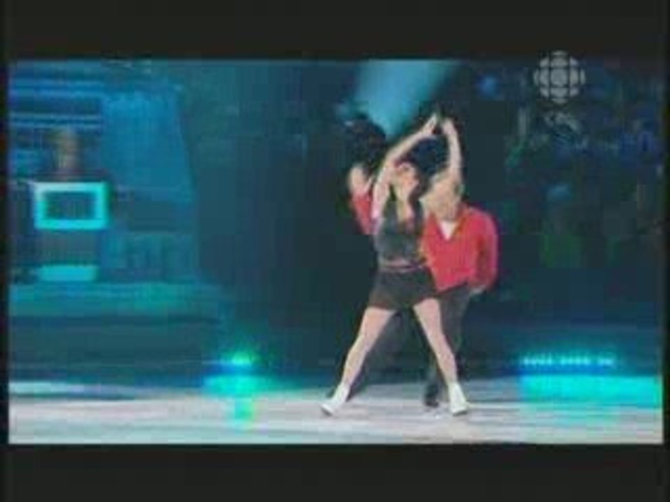 Battle of the Blades Result skateoff week 2 Dubreuil Richer