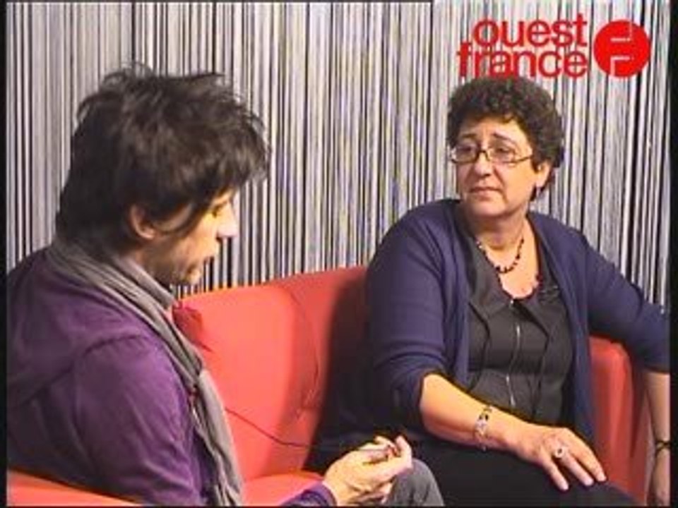 Nicola Sirkis en visite à Ouest-France (2)
