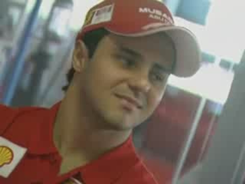 Felipe Massa Ferrari F1 test return